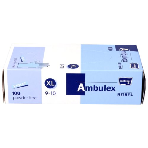 Ambulex Nitril kesztyű púdermentes 100db - XL.