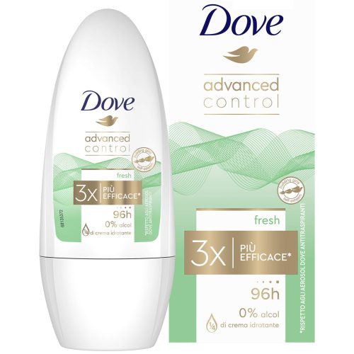 Dove roll-on dobozos 50 ml Advanced Control Fresh