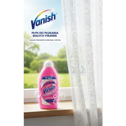 Vanish függönytisztító 500 ml Oxi Action Chrystal White