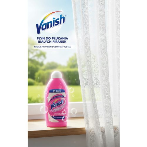 Vanish függönytisztító 500 ml Oxi Action Chrystal White