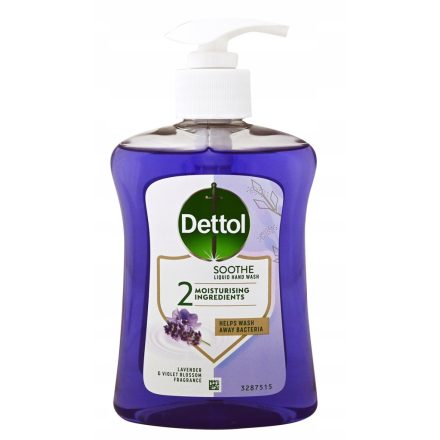 Dettol folyékony szappan pumpás 250 ml Soft on Skin Levendula