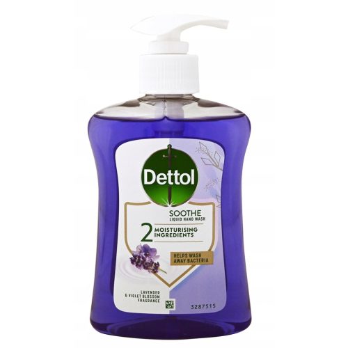 Dettol folyékony szappan pumpás 250 ml Soft on Skin Levendula