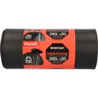Paclan Big&Strong fekete szemeteszsák 240l (*20zsák) 90cm*140cm 40my