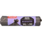Paclan Economic szemeteszsák 35l (*20zsák) 50cm*60cm 6,2my