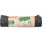Paclan Ecoline zárószalagos szemeteszsák 35l (*15zsák) 50cm*60cm 23my