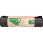Paclan Ecoline zárószalagos szemeteszsák 35l (*15zsák) 50cm*60cm 23my