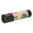 Paclan Ecoline zárószalagos szemeteszsák 60l (*15zsák) 60cm*72cm 25my