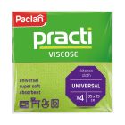 Paclan Practi Viscose univerzális törlőkendő 4 db 35cm*35cm