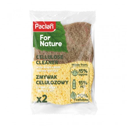 Paclan for Nature agave celulóz szivacs 2 db