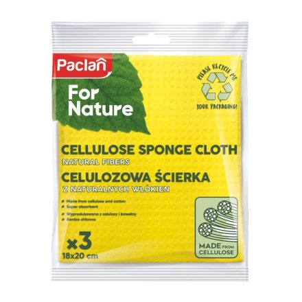 Paclan for Nature cellulóz szivacskendő