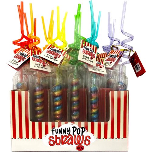 Funny Pop Straws 42g (30 db/#)