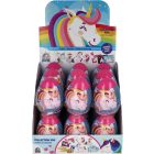 Tojás csokis keksszel, meglepetéssel 5,5g - Unikornis