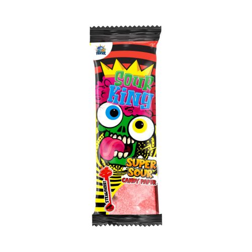 Ehető "papír" ostya 15g - Super Sour Strawberry