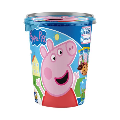 Pohár csokis keksszel, matricával 55g - Peppa Malac