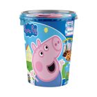 Pohár csokis keksszel, matricával 55g - Peppa Malac