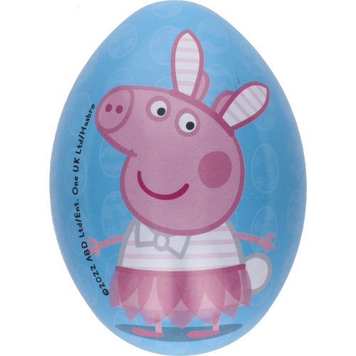 Fém tojás csokis keksszel 10g / Peppa Malac (18 db/#)