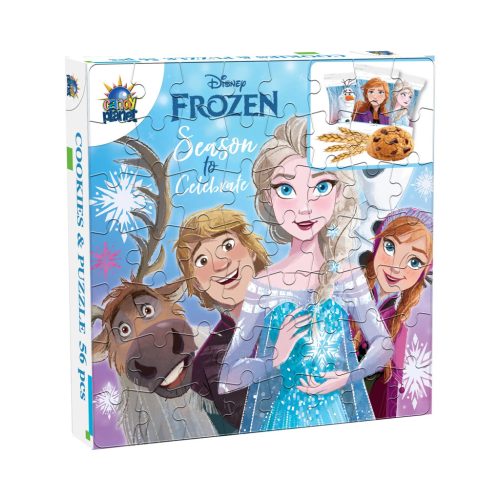 Puzzle csokis sütivel 50g - Jégvarázs Karácsony