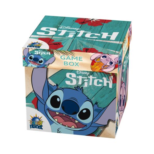 Doboz játékokkal és csokis keksszel 10g - Stitch