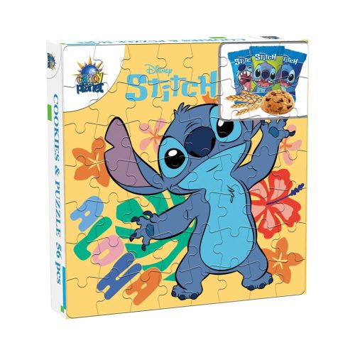 Puzzle csokis sütivel 50g - Stitch