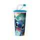 Szívószálas pohár csokis keksszel 10g - Stitch