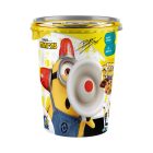 Pohár csokis keksszel, matricával 55g - Minyonok