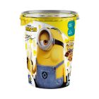 Pohár csokis keksszel, matricával 55g - Minyonok