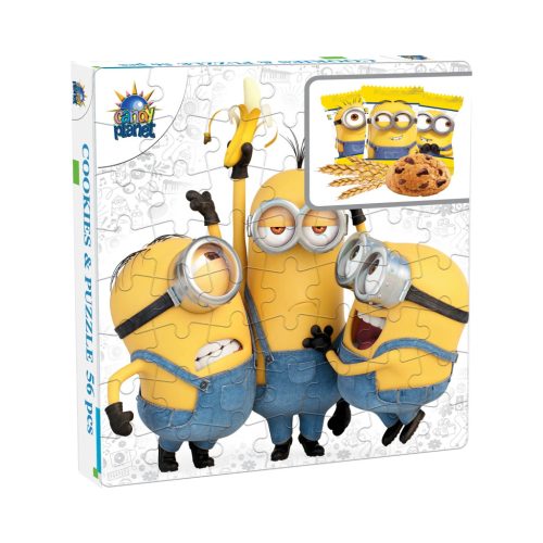 Puzzle csokis sütivel 50g - Minyonok