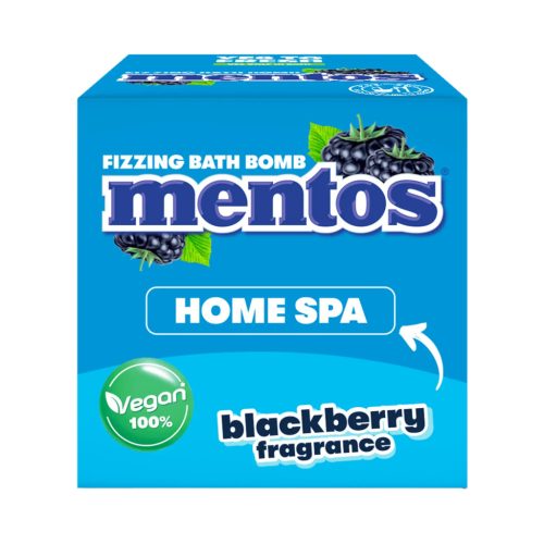 Mentos fürdőbomba 140g - feketeszeder