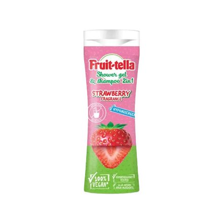 Fruittella tusfürdő és sampon 2in1 300 ml - Eper