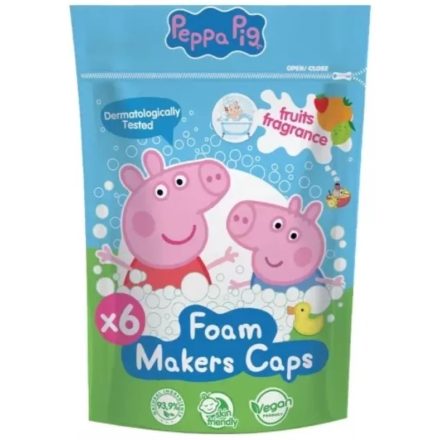 Peppa Malac habkészítő kapszula 6 db-os