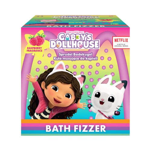 Gabby's Dollhouse fürdőbomba 165g - Málna