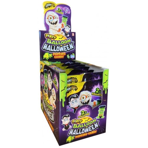 JOHNY BEE Party Balloon Halloween 8g (16 db/dp)