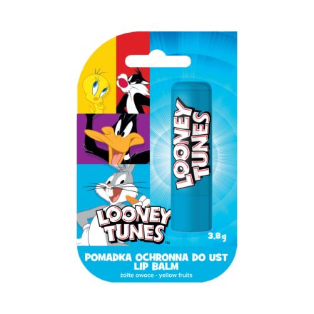 Looney Tunes Sárga gyümölcsök ajakápoló 3,8 g