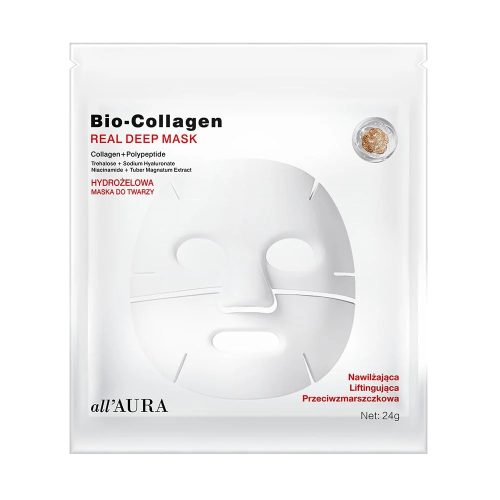   all'AURA Bio-Collagen Real Deep Hidrogél arcmaszk 24 g - Intenzíven hidratáló