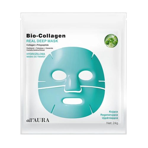   all'AURA Bio-Collagen Real Deep Hidrogél arcmaszk 24 g - Nyugtató, regeneráló