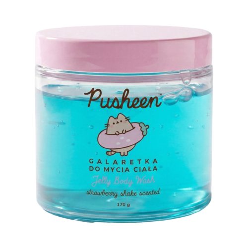   Pusheen testmosó zselé 170 g – gyümölcsös shake illattal