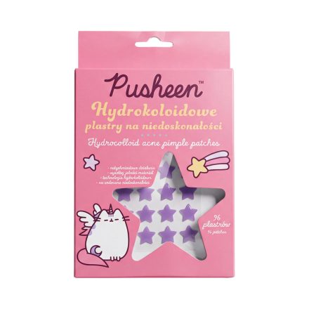 Pusheen hidrokollid bőrhiba elleni tapaszok 96 db – Csillagok