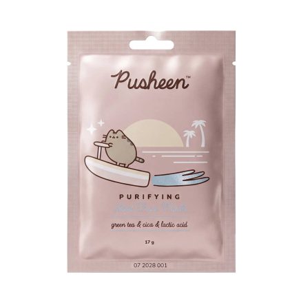 Pusheen Tropical fátyolmaszk 17 g - tisztító