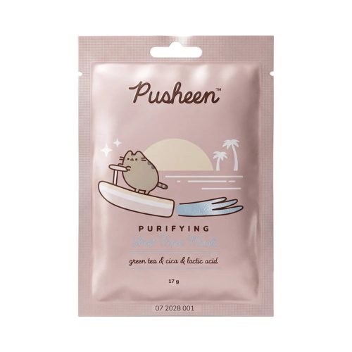 Pusheen Tropical fátyolmaszk 17 g - tisztító