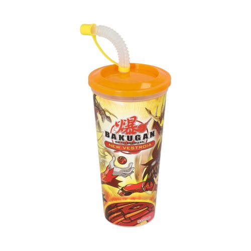 Szívószálas pohár csokis keksszel 10g - Bakugan