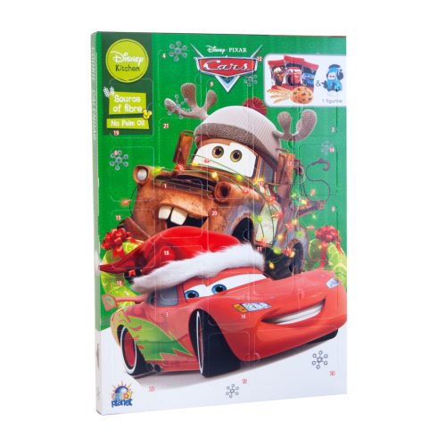   Adventi naptár sütivel és meglepetés figurával 132g - Verdák