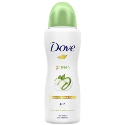 Dove dezodor 125 ml Go Fresh Cucumber&Green Tea 0% Alcohol