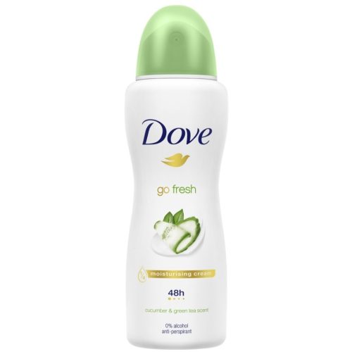 Dove dezodor 125 ml Go Fresh Cucumber&Green Tea 0% Alcohol