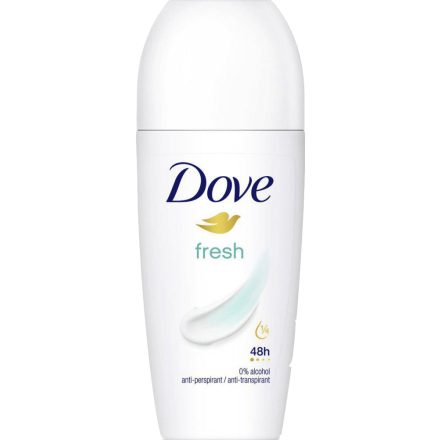 Dove roll-on 50 ml Fresh 0% Alkohol