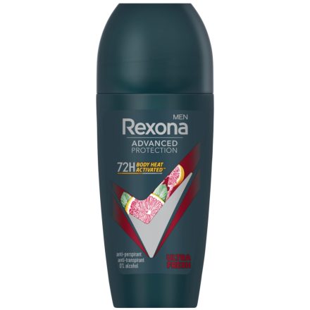 Rexona roll-on férfi 50 ml Advanced Protection Ultra Fresh 0% Alcohol