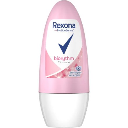 Rexona roll-on 50 ml Biorythm 0%