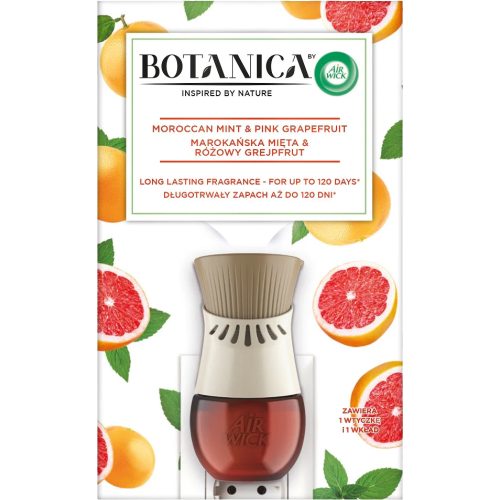 Air Wick elektromos illatosító készülék+ut.19 ml Botanica Grapefruit&Morrocan Mi