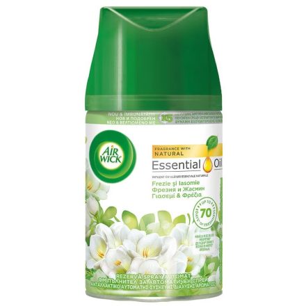 Air Wick készülék utántöltő 250 ml Freshmatic White Flowers/Freesia Jasmine
