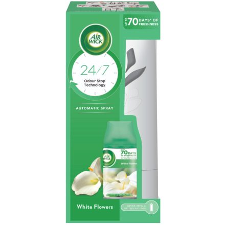 Air Wick készülék+ut.250 ml Freshmatic Freesia&Jasmine/White Flower