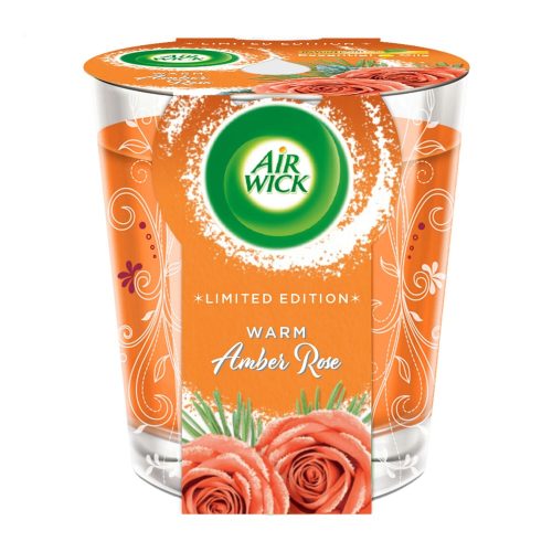 Air Wick illatgyertya 105 g - Warm Amber Rose